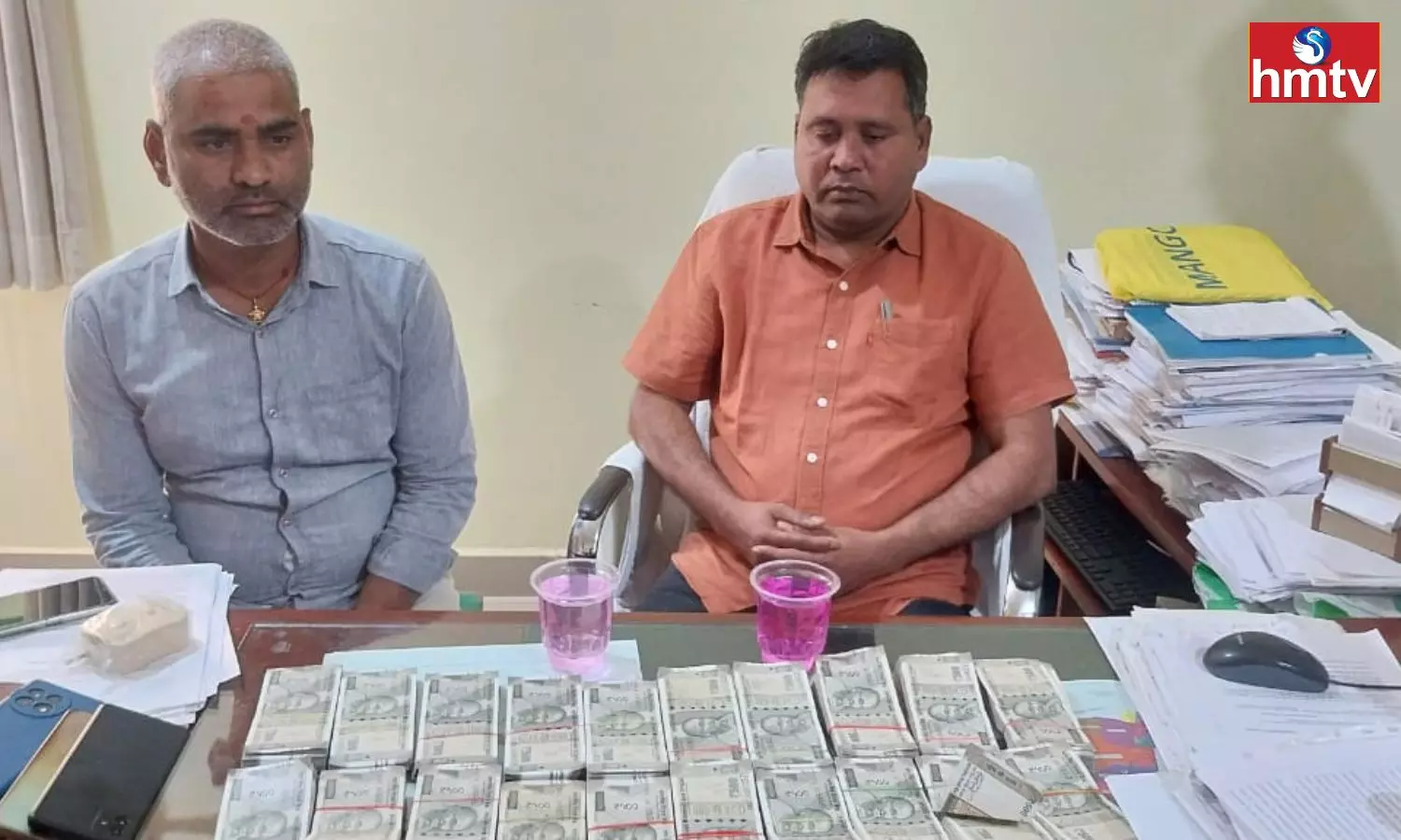 ACB Arrested Tehsildar While Taking a Bribe At  Shamirpet