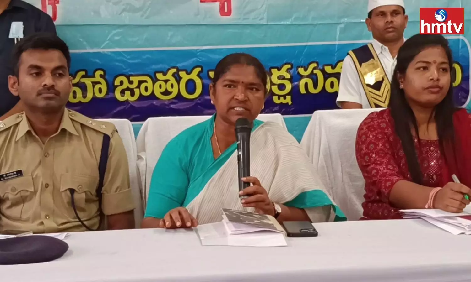 Minister Seethakka visits to Medaram Mulugu district