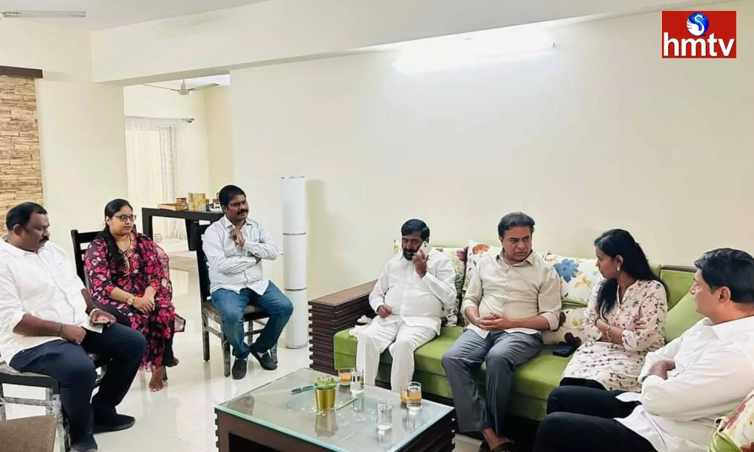 Brs Working President Ktr Visit Mla Lasya Nanditha Home
