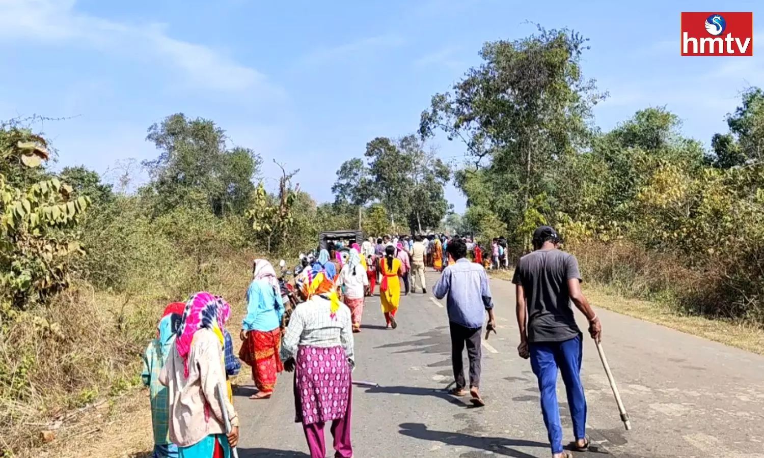 Tension In Chandrayapalem Sathupally Mandal Of Khammam District