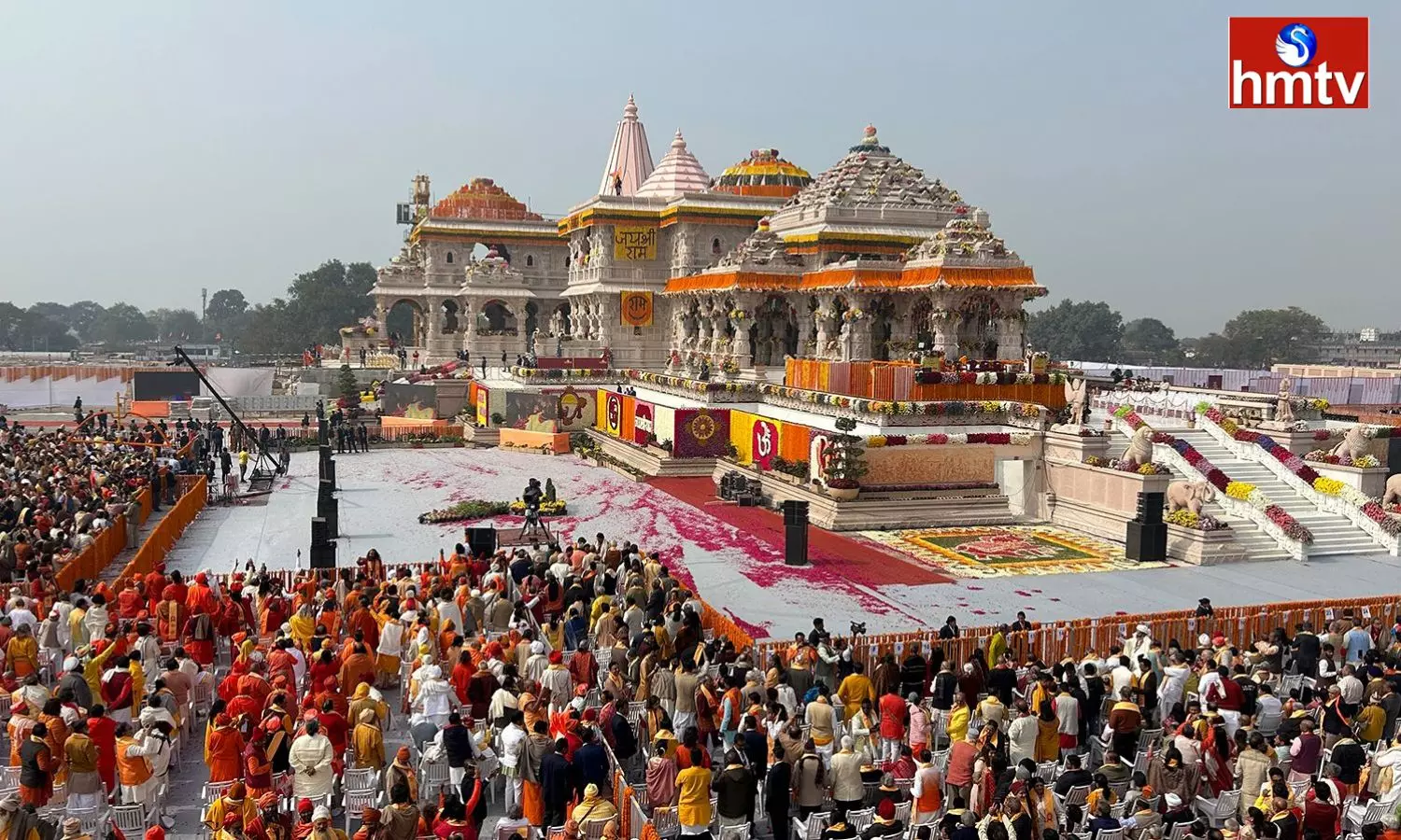 Huge Devotees Rush At Ayodhya