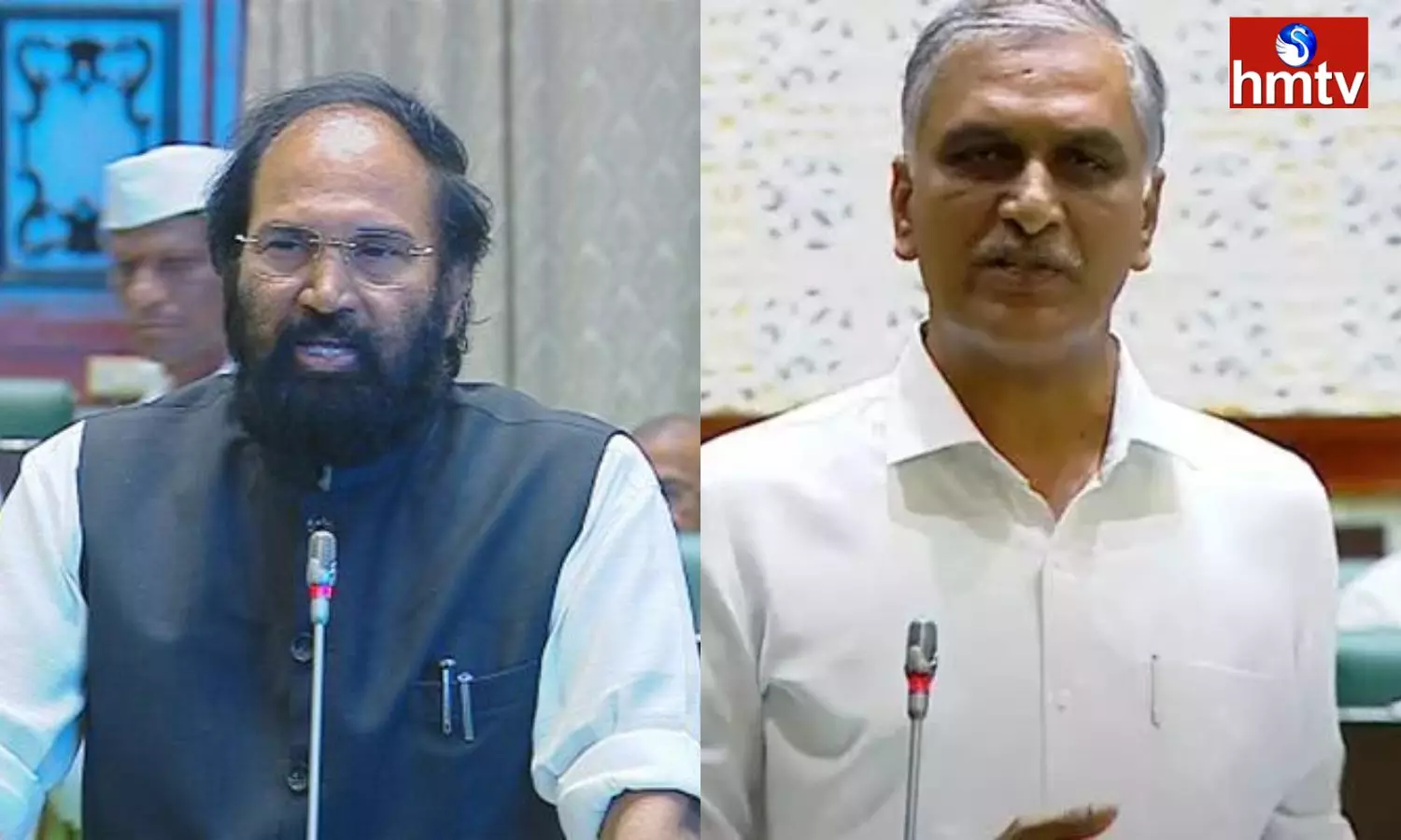 Minister Uttam Kumar Reddy Counter To Harish Rao