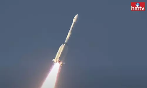 ISRO Launches INSAT-3DS Satellite on GSLV-F14 to Space ISRO Launches INSAT-3DS Satellite on GSLV-F14 to Space