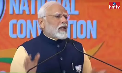 Opposition Compete In Making False Promises Says Narendra Modi Opposition Compete In Making False Promises Says Narendra Modi