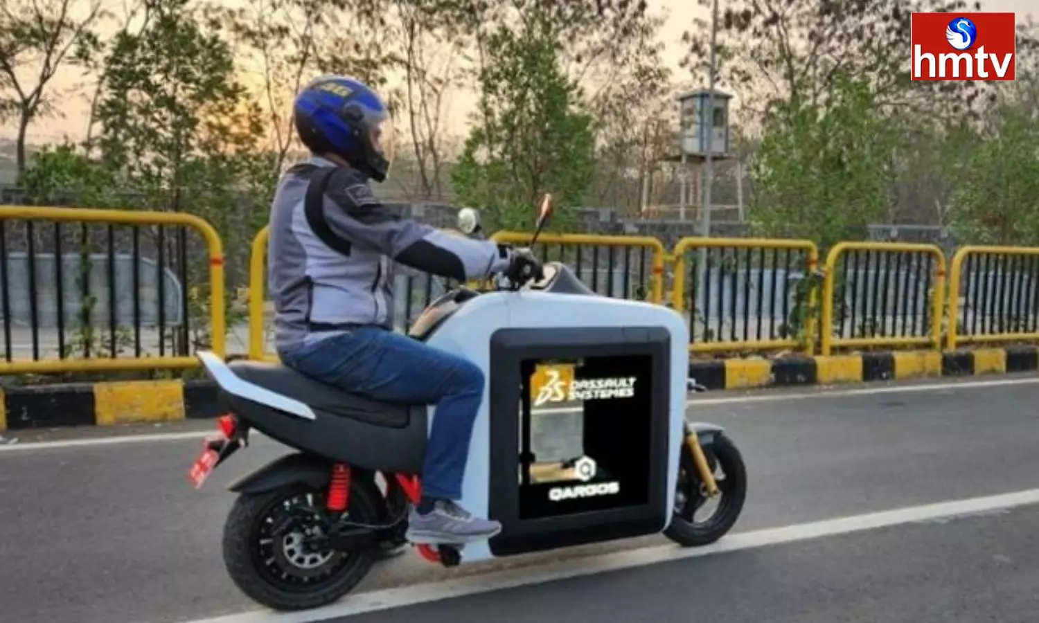 Worlds First Cargo E-Scooter Cargo F9 Spotted During Testing 150km Mileage With Full Charge