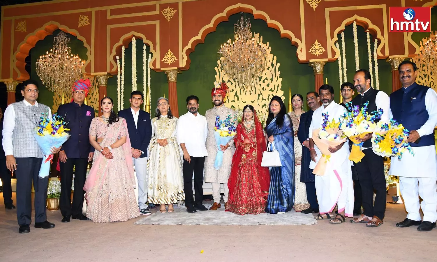 CM Revanth Attended Randeep Singh Surjewalas Son Wedding