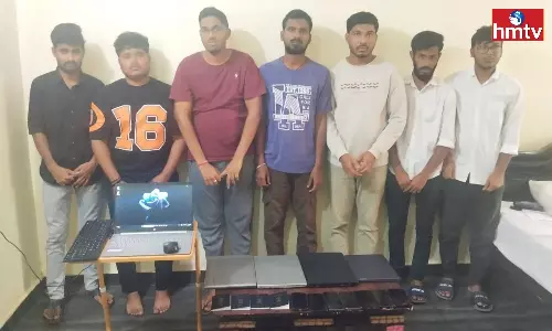 SOT Police Raids In Hayathnagar