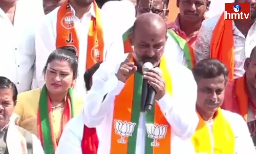 Bandi Sanjay Comments On BRS And BJP Alliance Rumors Bandi Sanjay Comments On BRS And BJP Alliance Rumors