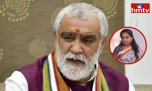Ashwini Kumar Choubey Comments On MLC Kavitha Ashwini Kumar Choubey Comments On MLC Kavitha