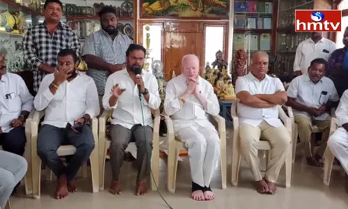 Pilli Surya Prakash Met Krishna Rao in Yanam