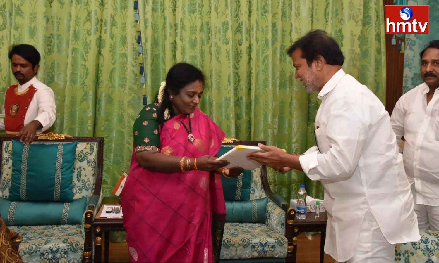 Minister Damodara Rajanarasimha Met Governor Tamilisa Soundararajan