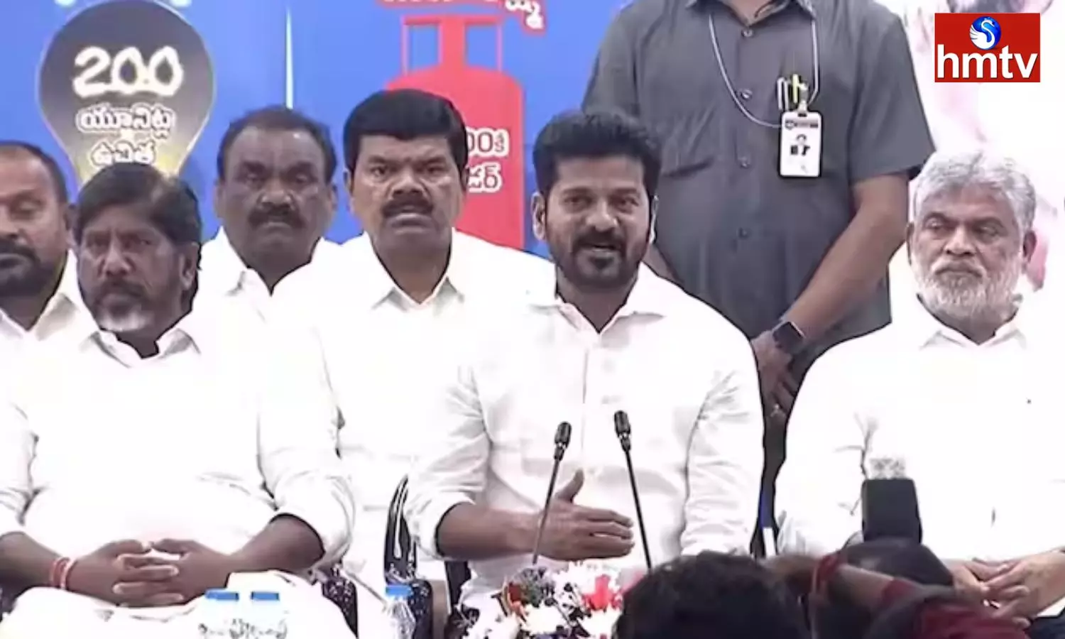 Revanth Reddy Inaugurates Mahalakshmi And Gruha Jyothi Schemes From Telangana Secretariat