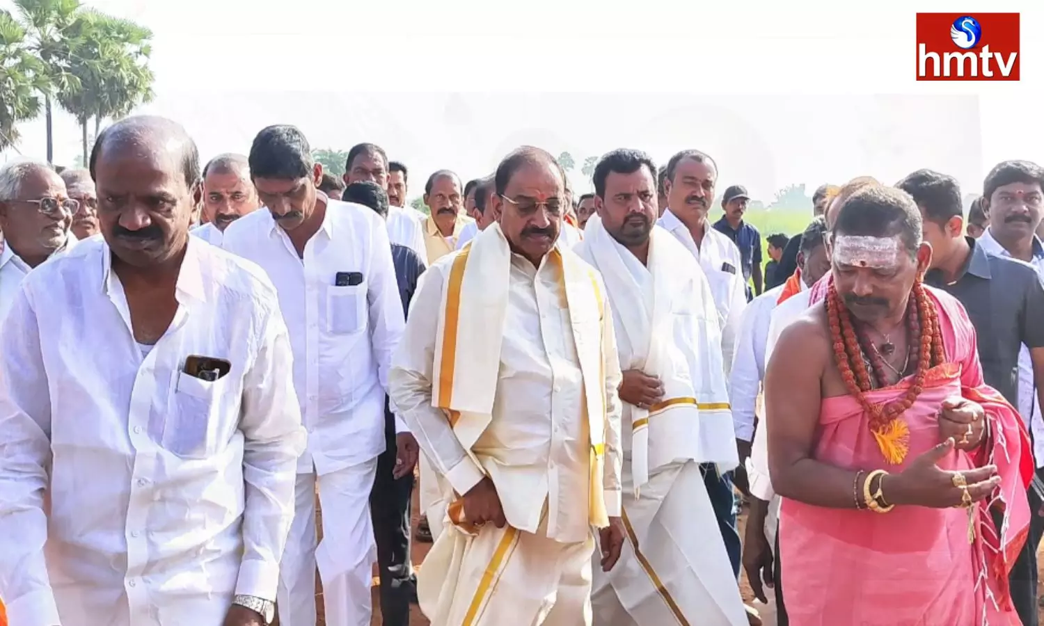 Minister Thummala visit to Buggapadu in Khammam district