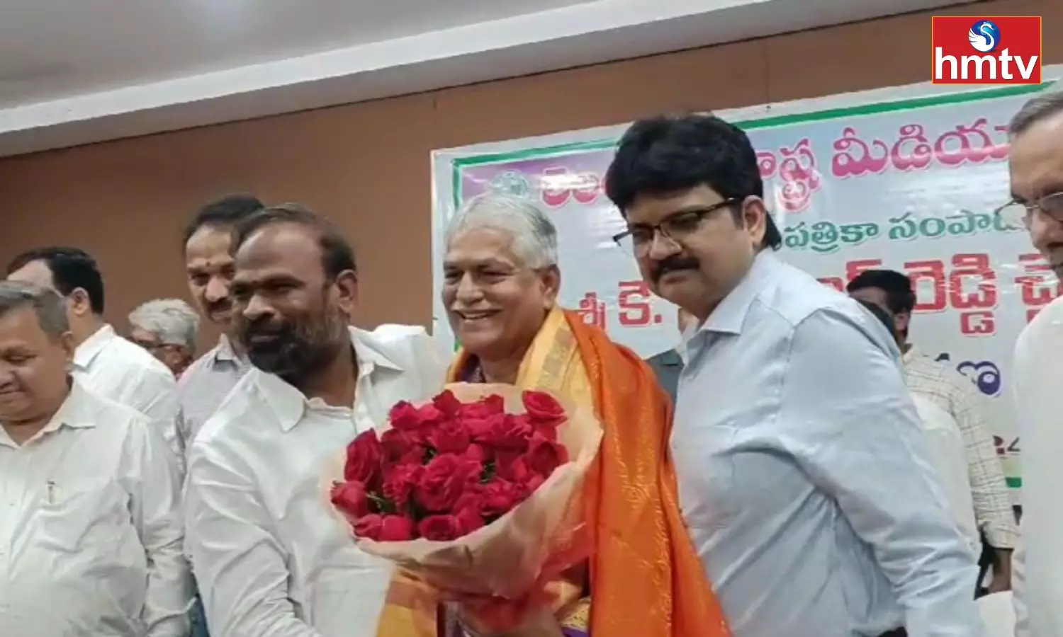 K Srinivasa Reddy Takes Charge Is The Chairman Of Telangana Media Academy