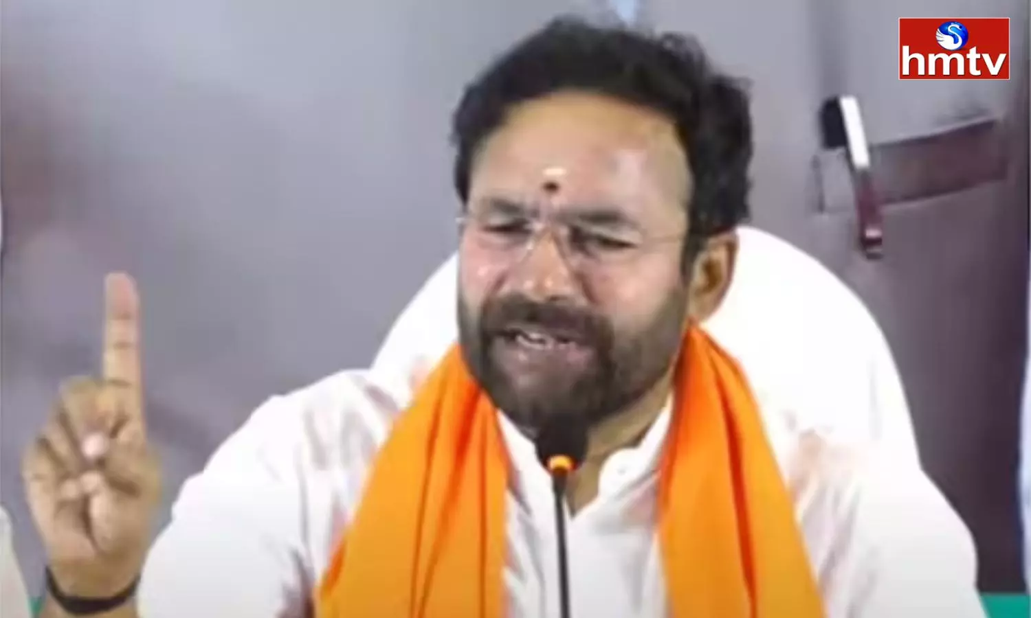 Union Minister Kishan Reddy visit to Nampally Constituency Hyderabad