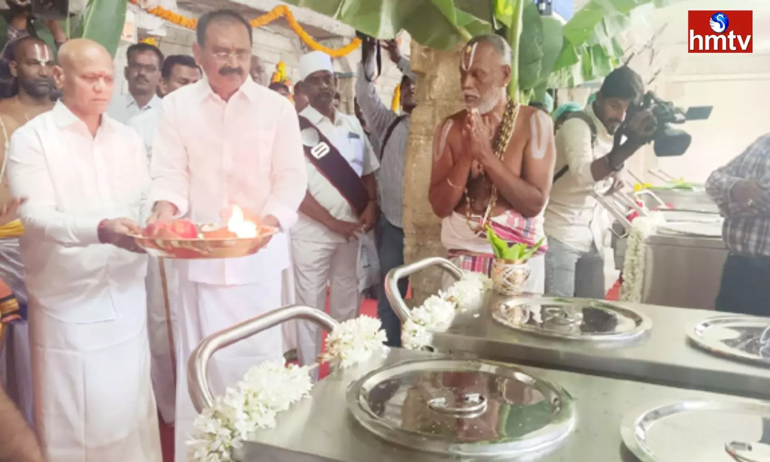 Nitya Annadanam Begins at Govindaraja Swamy Temple