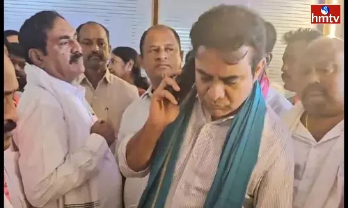 Power Is Not Permanent For Anyone Police Should Act Legally Says KTR