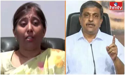 Sajjala Ramakrishna Reddy Respond on Sunitha Reddy Comments