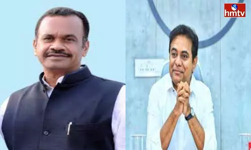 Komati Reddy Venkat Reddy Open Challange To KTR Komati Reddy Venkat Reddy Open Challange To KTR