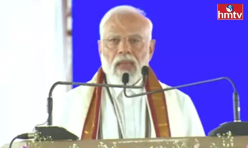 Narendra Modi Comments On Congress And BRS Narendra Modi Comments On Congress And BRS