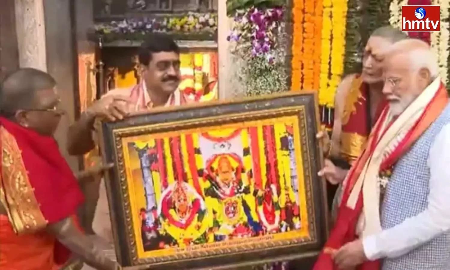 PM Modi Visit Secunderabad Ujjaini Mahankali Temple