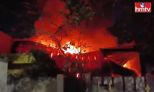 Fire Accident In Nacharam