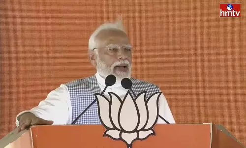 PM Narendra Modi Speech At Sangareddy Public Meeting