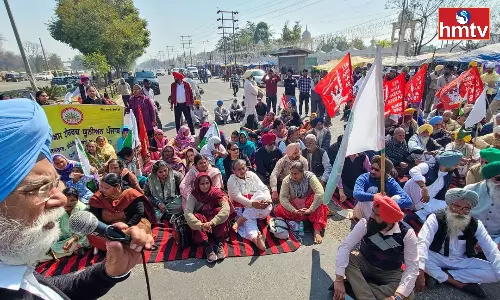 The Farmers Agitation Has Resumed Delhi Chalo March Today Police On Alert At The Borders