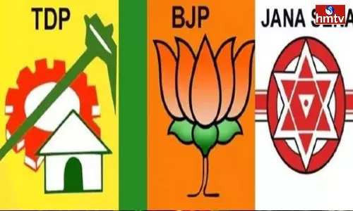 The Alliance of BJP, TDP And Jana Sena is almost finalized The Alliance of BJP, TDP And Jana Sena is almost finalized