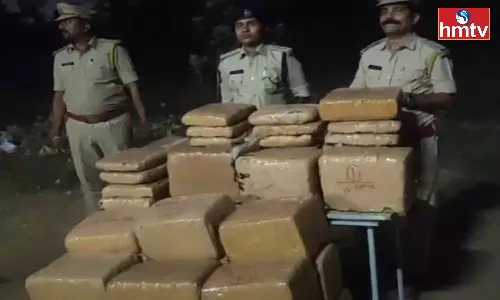 313 kg of Ganja Seized in East Godavari