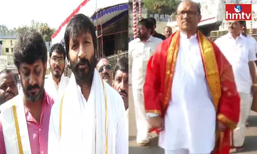 Celebrities Visits Tirumala Temple