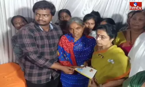 Bhuvaneshwari Visited Nagarjuna Goud Family