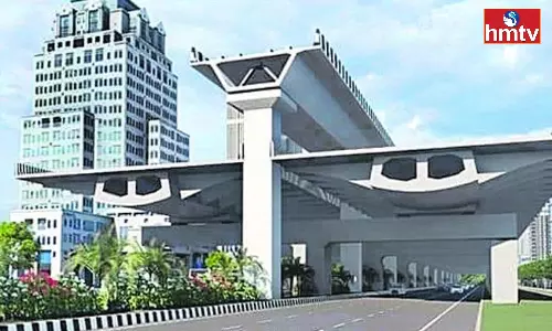 CM Revanth Reddy Lay Foundation Double Decker Corridor Near Kandlakoya CM Revanth Reddy Lay Foundation Double Decker Corridor Near Kandlakoya