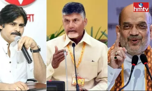 Chandrababu and Pawan Kalyan in Delhi Chandrababu and Pawan Kalyan in Delhi