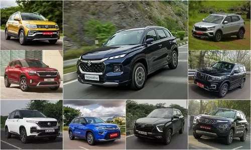 From Volkswagen Taigun To Maruti Grand Vitara These Top 5 Affordable Petrol Automatic Compact SUVS Check Price From Volkswagen Taigun To Maruti Grand Vitara These Top 5 Affordable Petrol Automatic Compact SUVS Check Price