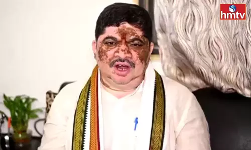 Minister Ponnam review with RTC officials at Bus Bhavan