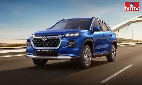 Rs 79000 off on Maruti Grand Vitara hybrid check offers and discount details in Telugu Rs 79000 off on Maruti Grand Vitara hybrid check offers and discount details in Telugu