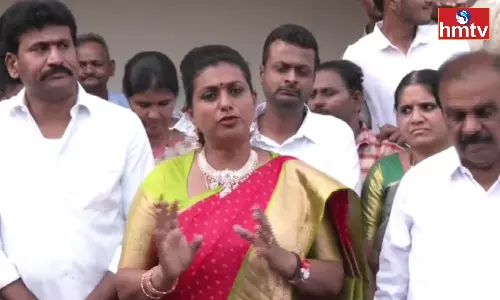 Roja Comments On Chandrababu Roja Comments On Chandrababu