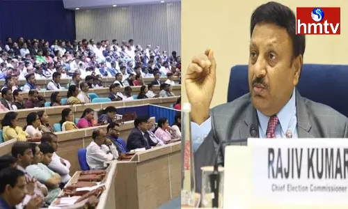 EC Meeting With Officials Of All States. Review Of Election Preparations