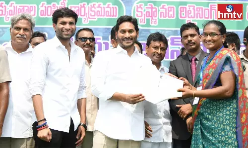 CM Jagan Speech Retaining Wall Inauguration Programme Vijayawada