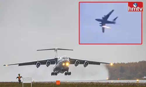 Russian military cargo plane crashes with 15 people on board