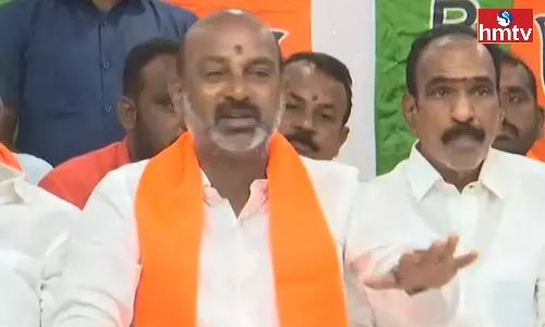 Bandi Sanjay Comments On KCR