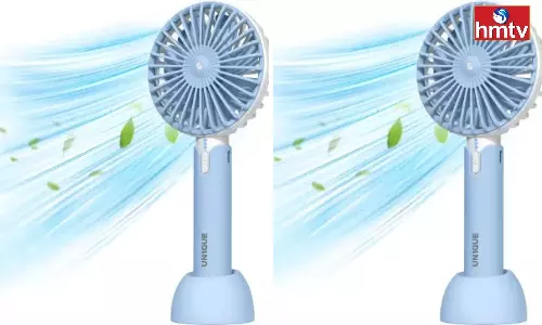 Rechargeable Powerful Portable USB Fan Called UN1QUE MINI X1 Under RS 700