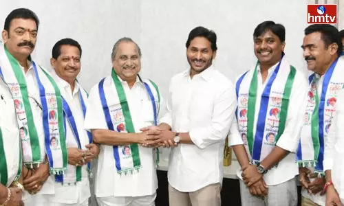 Mudragada Padmanabham Join in YCP Party Mudragada Padmanabham Join in YCP Party