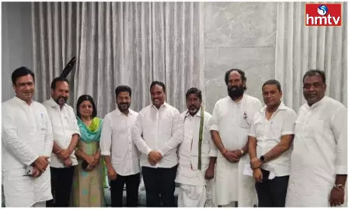 MLA Danam Nagender Meets CM Revanth Reddy