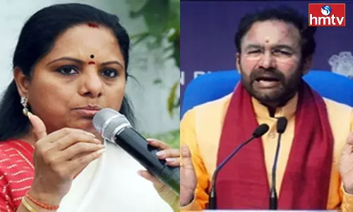 Kishan Reddy Reaction On ED Raids MLC Kavitha Kishan Reddy Reaction On ED Raids MLC Kavitha