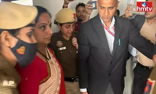 MLC Kavitha Respond on His Arrest