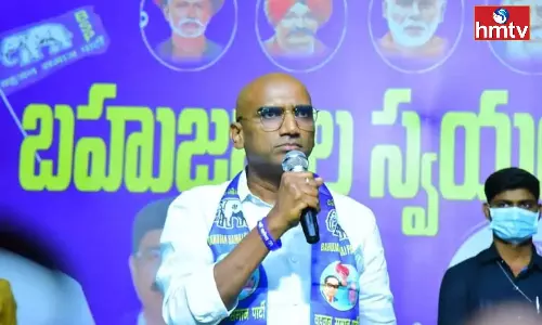 RS Praveen Kumar Resigned for BSP Party RS Praveen Kumar Resigned for BSP Party