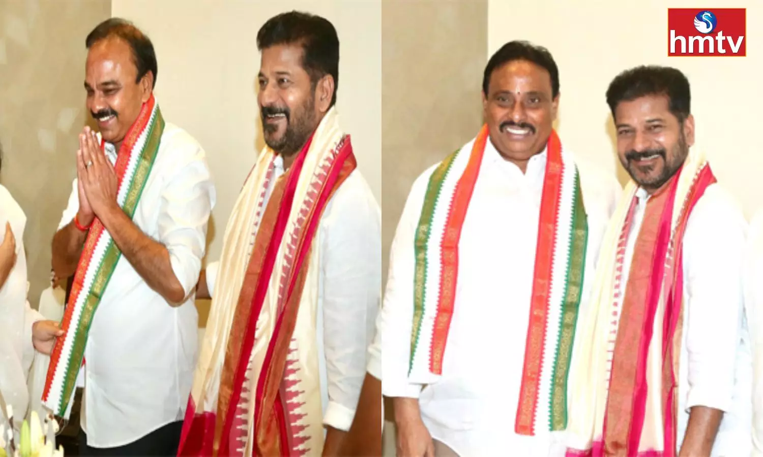 BRS MP Ranjith Reddy and BRS MLA Danam joined In Congress