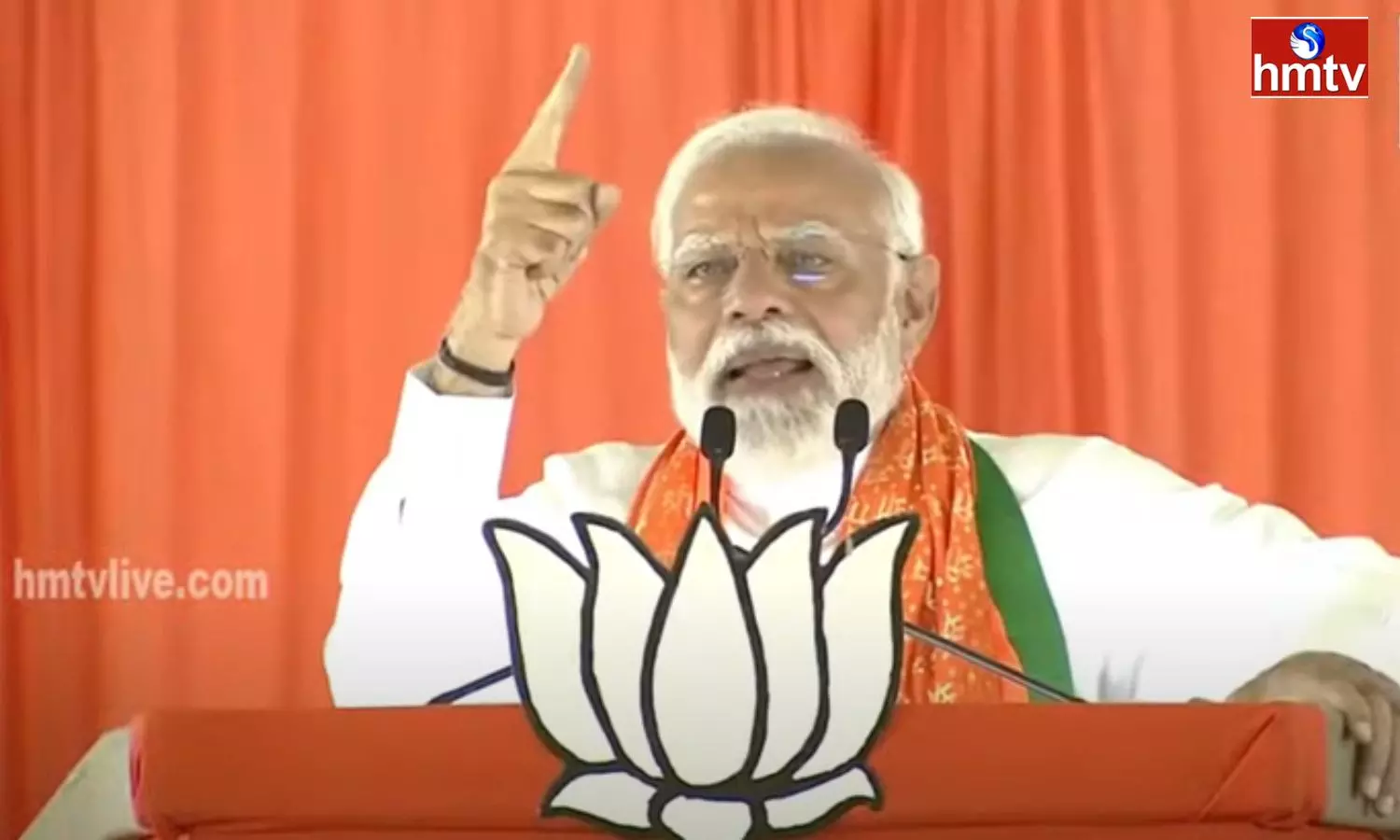 PM Modi Comments On Congress, BRS in Jagityal Public Meeting